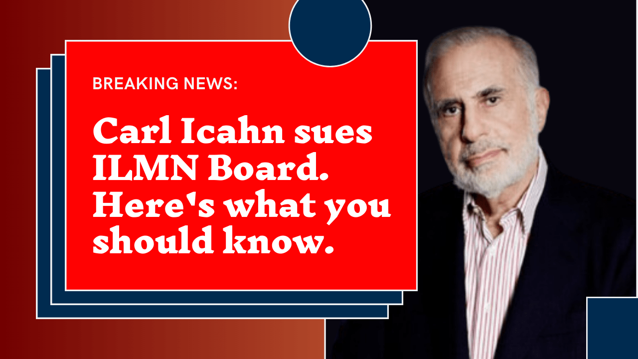 Carl Icahn Sues Illumina Board over Grail Acquisition.